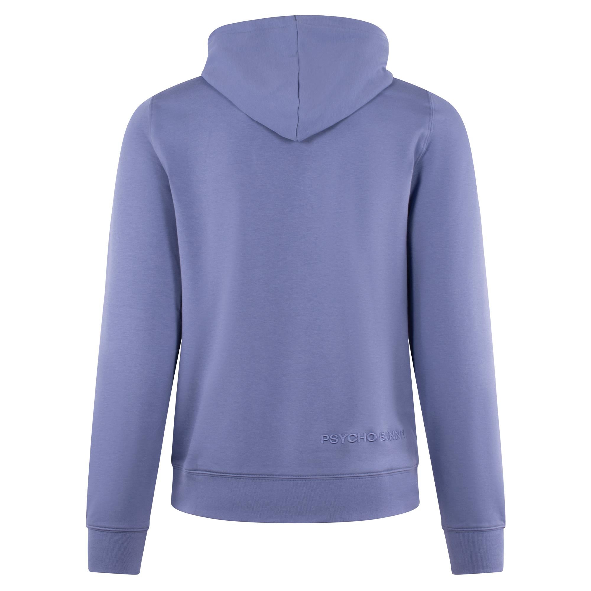 Psycho Bunny Ryder Bunny Patch Hoodie Blue Ice